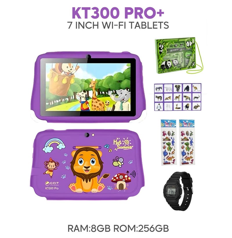 تابلت أطفال CCIT KT300 Pro+ – شاشة 7 إنش – رام 8 جيجا – ذاكرة 256 جيجا